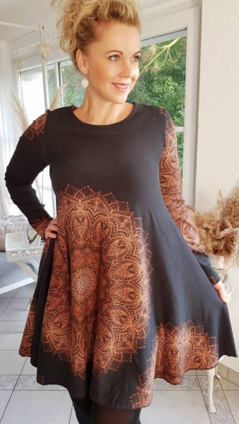 Big Mandala Black-Copper BIO-Eigenproduktion