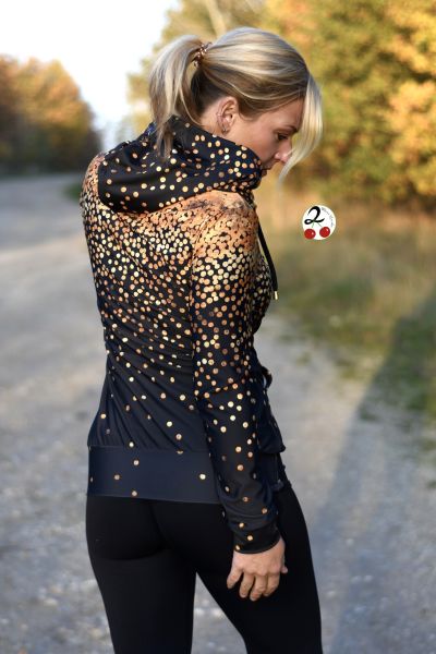Dotties Dress Schwarz-Altgold Eigenproduktion