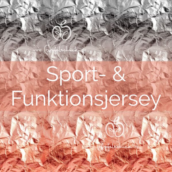 Crushed Foil Gradient Roségold-Silber Eigenproduktion