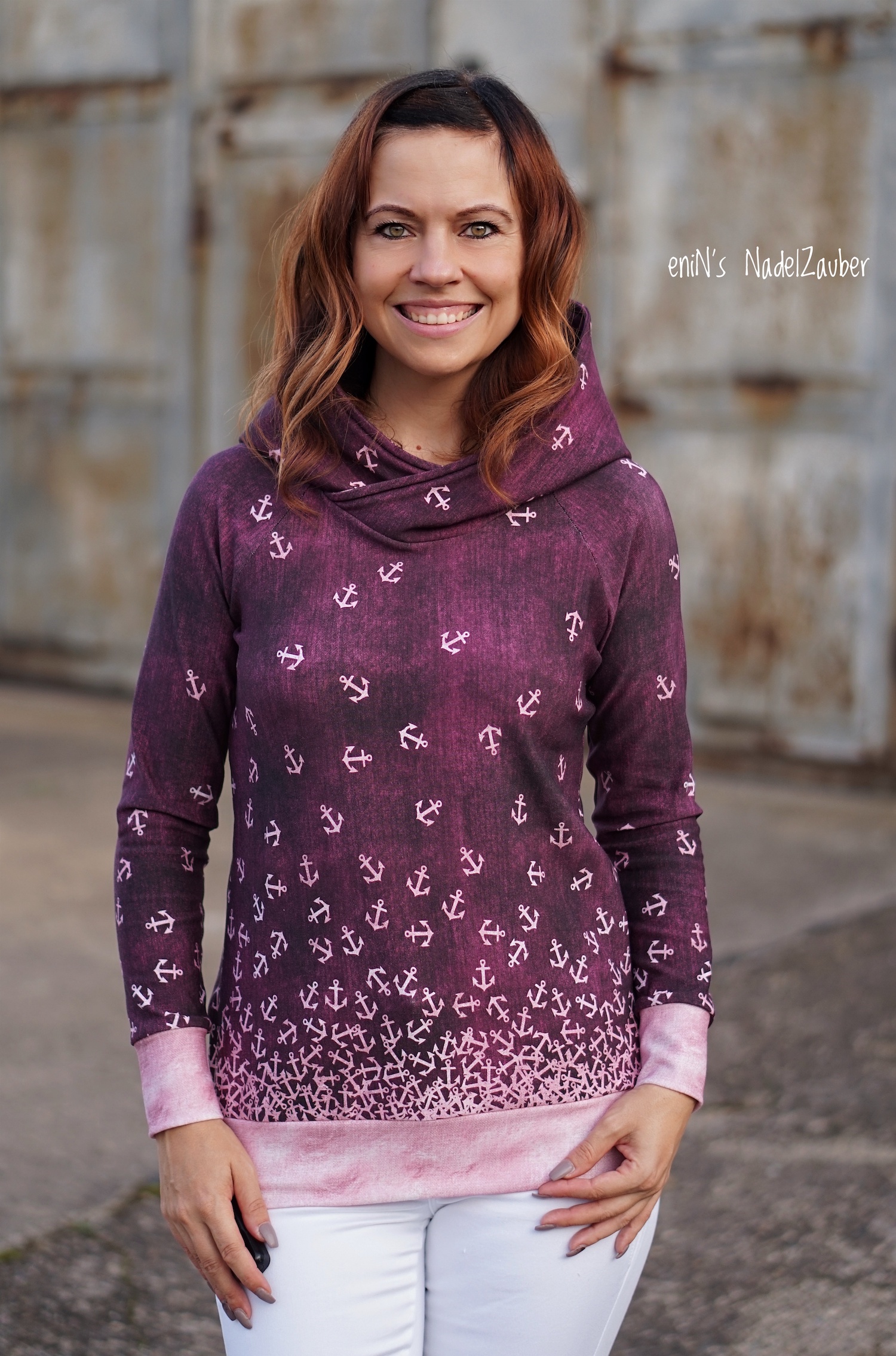 Anchor Dress Beere-Rosa BIO-Eigenproduktion (kbA)