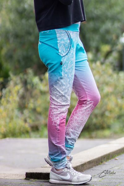 Big Mandala Gradient Rose-Water BIO-Eigenproduktion