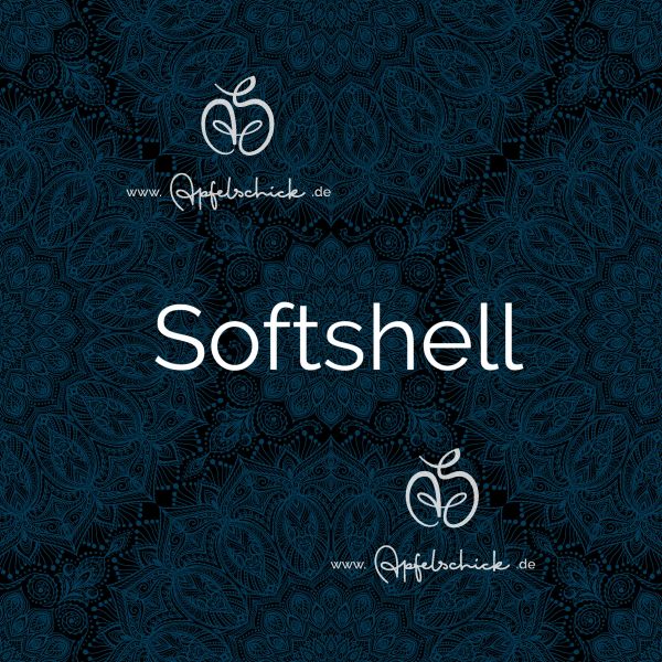 Mandala Schwarz-Jeansblau Eigenproduktion