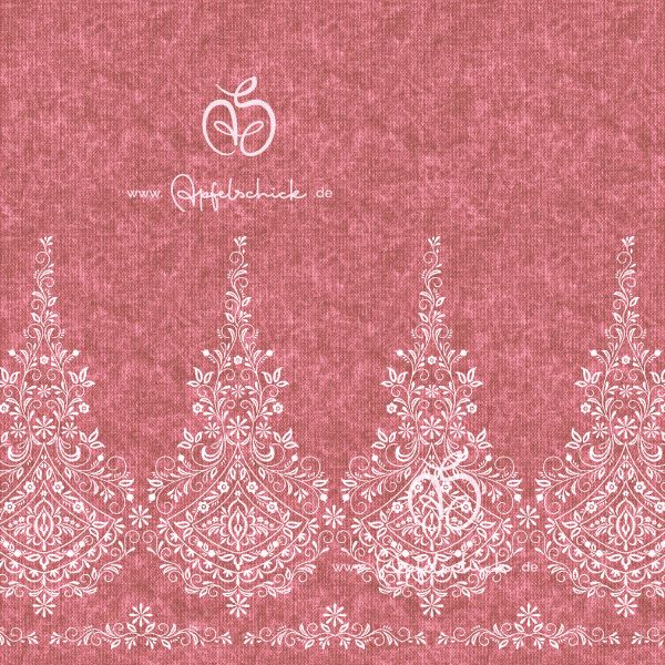 2m STÜCK!!! Embroidery Tweed Altrosa BIO-Eigenproduktion (kbA)