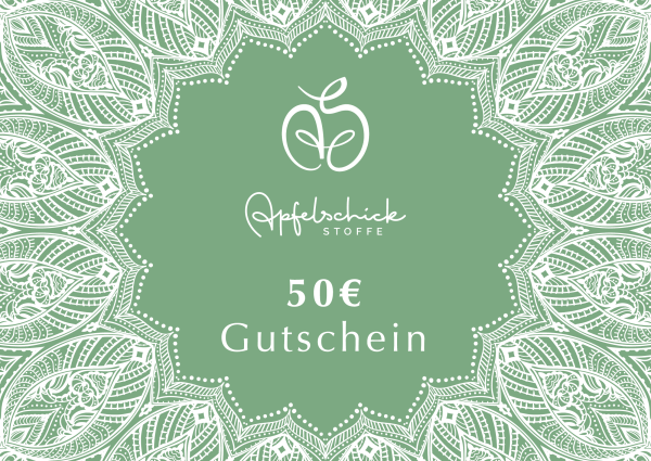 ApfelSchick Geschenkgutschein 50 Euro