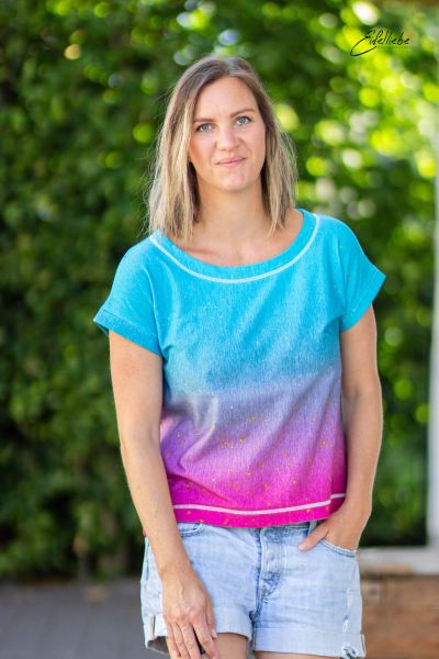 2,5m STÜCK!!! Sparkle Gradient Water-Rose BIO-Eigenproduktion (kbA)