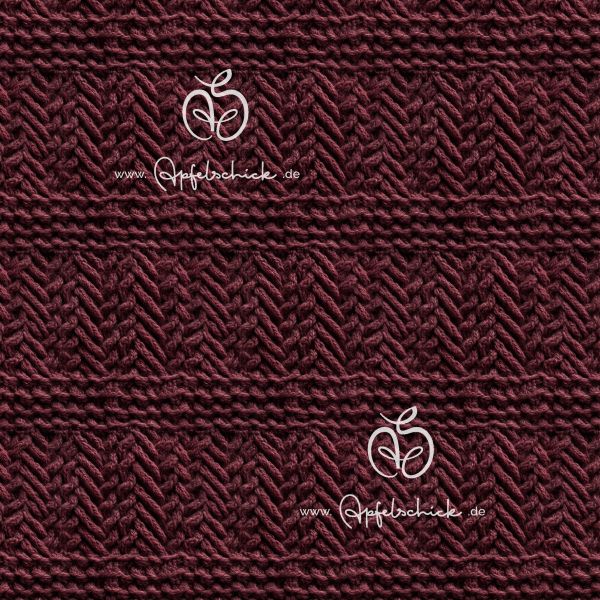 Wooly Knit Malve BIO-Eigenproduktion