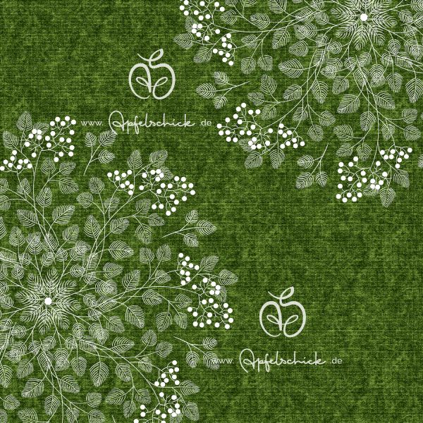 2m STÜCK!!! Big Circle Leaf Grün BIO-Eigenproduktion (kbA)