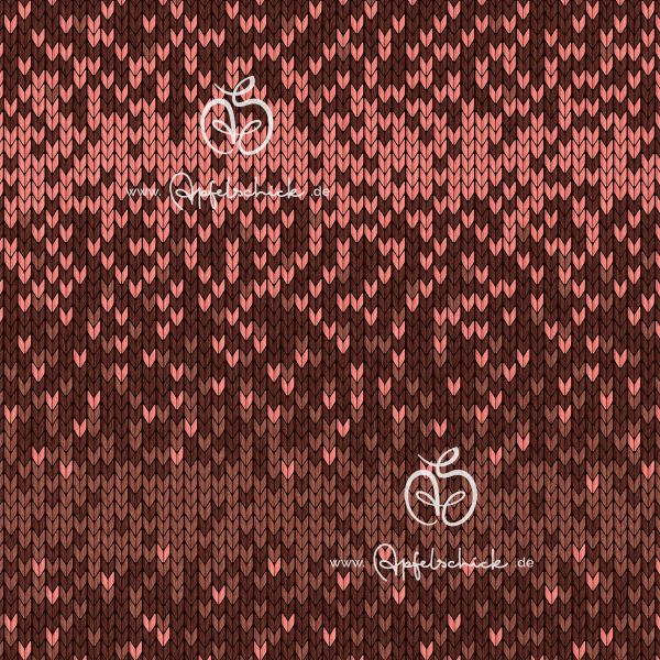 Knitty Braun-Apricot BIO-Eigenproduktion