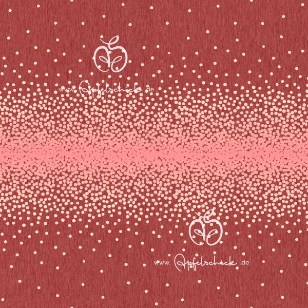 Little Dot Gradient Marsala BIO-Eigenproduktion
