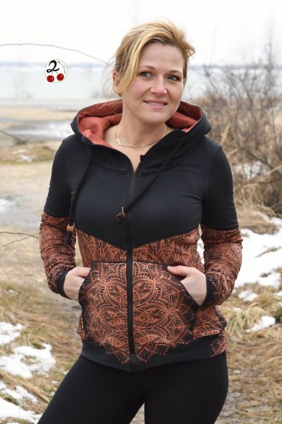 Big Mandala Black-Copper BIO-Eigenproduktion