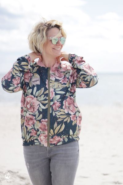 2,5m STÜCK!!! Vintage Pastel Rose BIO-Eigenproduktion (kbA)