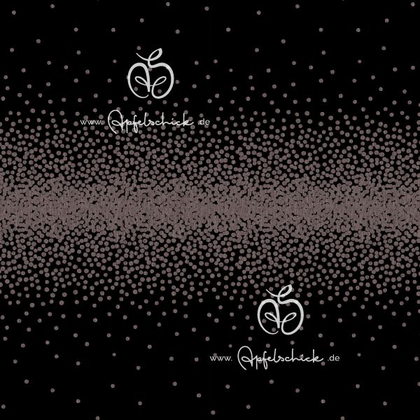 Little Dot Gradient Schwarz BIO-Eigenproduktion