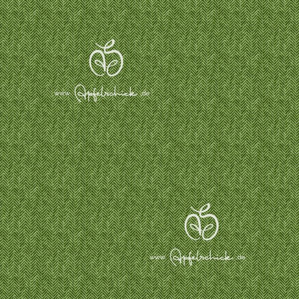 Herringbone Grün BIO-Eigenproduktion