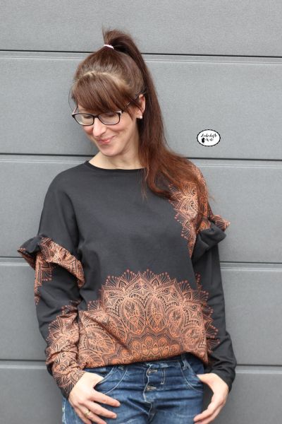 Big Mandala Black-Copper BIO-Eigenproduktion