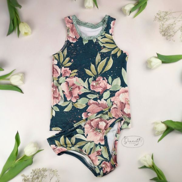 1,5m STÜCK!!! Vintage Pastel Rose Eigenproduktion