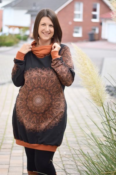 Big Mandala Black-Copper BIO-Eigenproduktion