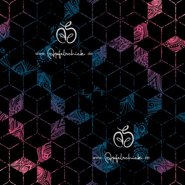 2,7m STÜCK!!! Dice Meets Mandala Sunrise BIO-Eigenproduktion